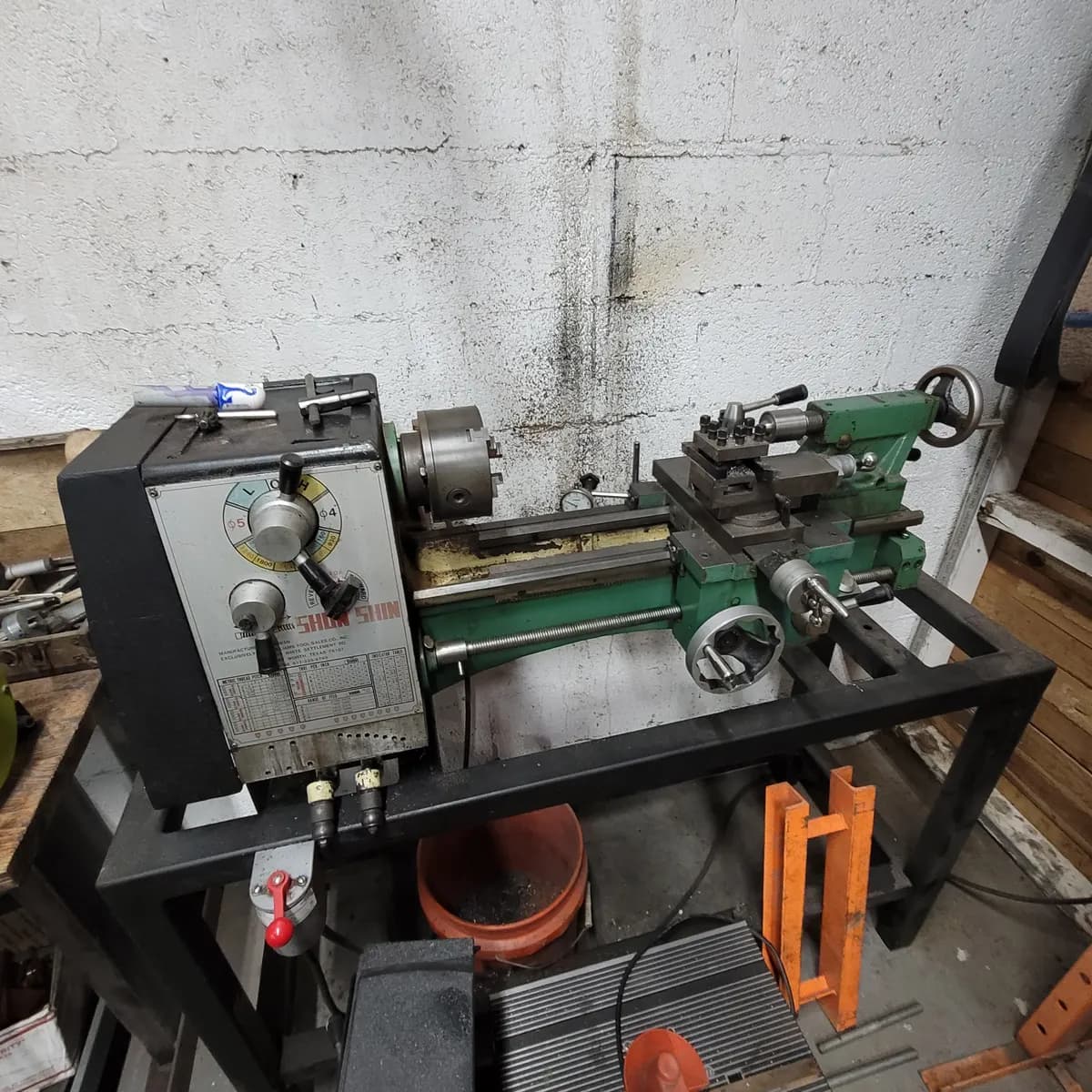 Shun Shin Metal Lathe en Tarrant County Makerspace