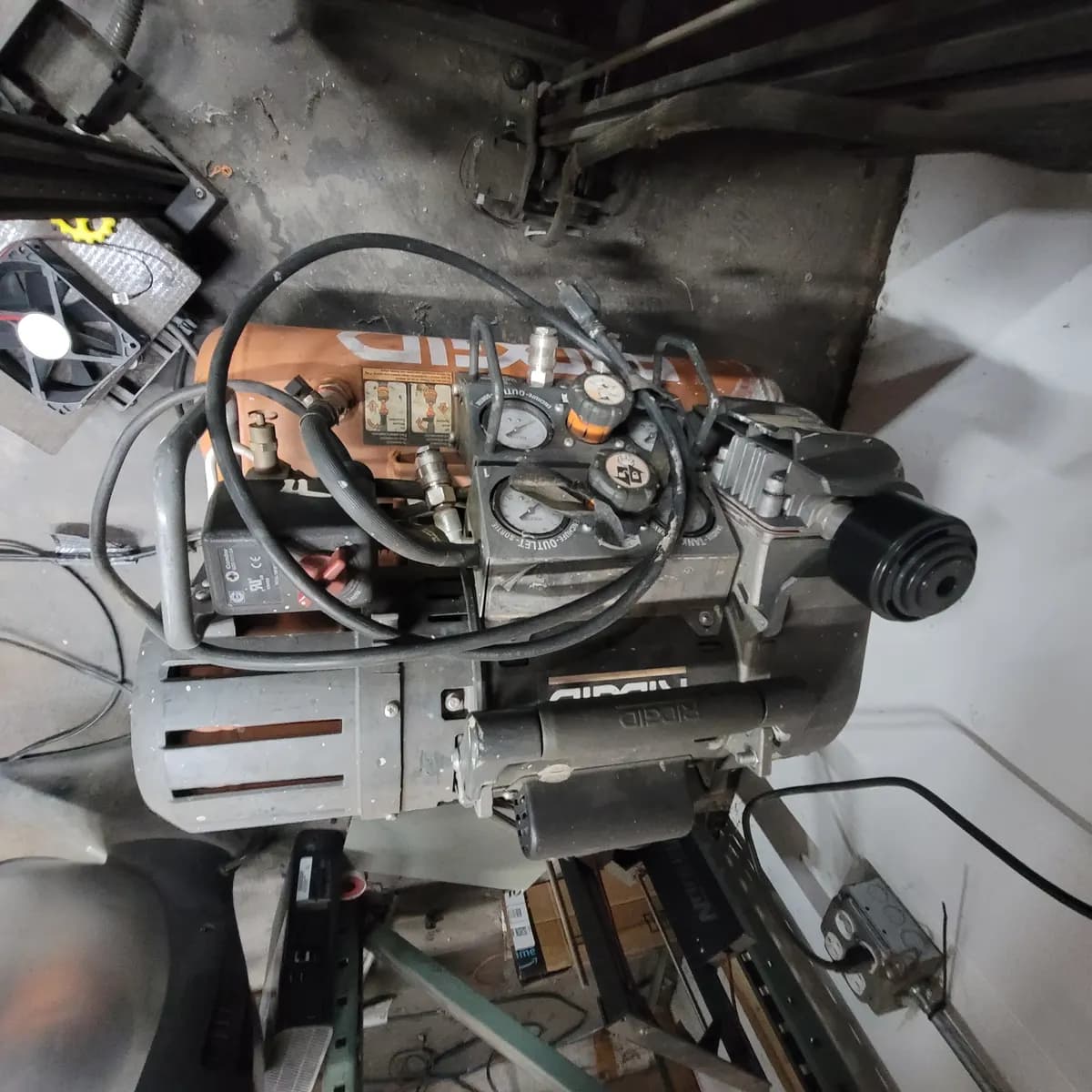 Ridgid Portable Compressor en Tarrant County Makerspace